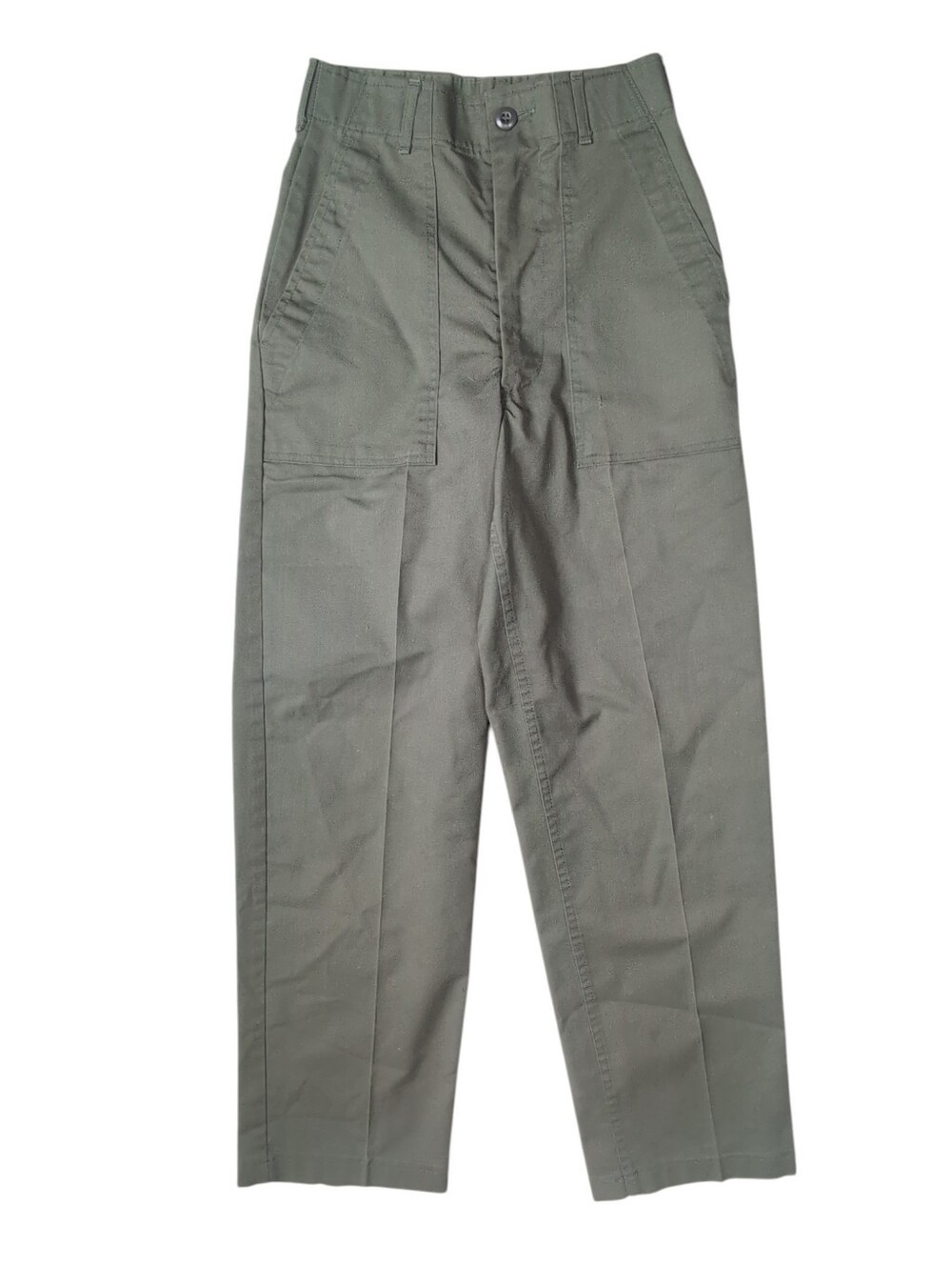 Vintage US Military OG-507 Utility Trousers Olive Green Fatigue Pants 26 x 31